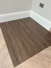 Image of LVT Luxury Vinyl Tiles Flooring Planks Glue Down Oak Wood Effect Floor Dry Back
