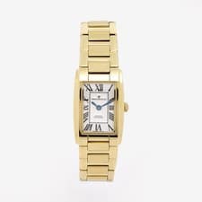 Image of Dreyfuss & Co Ladies Gold Swiss Quartz Watch Silver Dial DLB00053/01