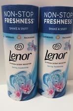 Image of 2x Lenor Unstoppables in Wash Scent Booster Spring Awakening 176g