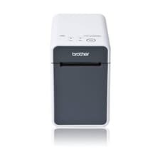 Image of Brother TD2125NWB Label Printer - Compact Direct Thermal Printing with Ethernet,