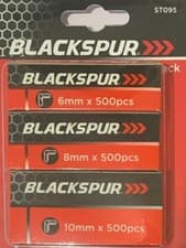 Image of Heavy Duty Staples 8mm Staples Pack Staples Refill Pack 6mm 8mm 10mm Upholstery