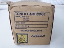 Image of Olivetti B1209 Yellow Toner Cartridge A9E82L0 for d-COLOR MF454 MF554 MF654 NEW