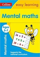 Image of Premium Mental Maths Ages 5 7 Ideal For Home Learning Collins Easy Learning KS1