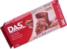 Image of Terracotta 500g Das Modelling Clay Air Drying Self Hardening Sculpting Material