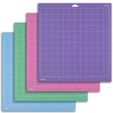 Image of Light Grip Cutting Mat for Cricut Maker/Explore Air 2/Air/One(12X12 Inch, 3 Mats