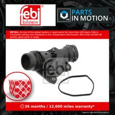 Image of Coolant Thermostat fits BMW 335D 3.0D 06 to 13 11517787052 11517787113 Febi New