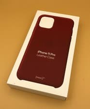 Image of Genuine Authentic Apple Leather Case Snap On Cover For iPhone 11 Pro 5.8" Inch