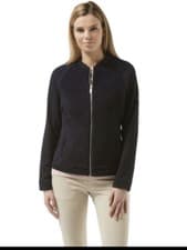 Image of Craghoppers Women's Bella Fleece Navy Jacket Size 20 Hiking Dog Walking