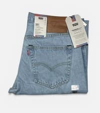 Image of Levi’s 501 Original Jeans Men’s Straight Fit Button Fly Denim All Washes Sizes