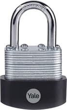 Image of Yale Laminated Steel Padlock (40mm) for Shed, Gate, Chain Y125B/40/122/1