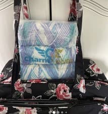 Image of Curmio Roses Knitting Bag & 300 Gm Of Ombré Wool