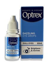 Image of Optrex Eyedew Dazzling Eye Drops 10ml for White Dazzling Eyes | UK STOCK