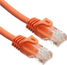 Image of StarTech.com 1 m Orange Cat5e Snagless RJ45 UTP Patch Cable - 1m Cord... 