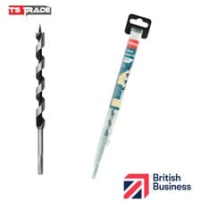 Image of WOOD AUGER BIT | ALL SIZES 6–32MM | 100–600MM LENGTH | TRADE QUALITY