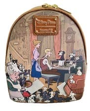 Image of Disney Parks Loungefly 101 Dalmatians Mini Backpack 100 Decades BNWT / RARE