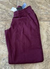 Image of Adidas Men' ClimaLite Drawstring Sweatpants Gray Athletic Pants Size S
