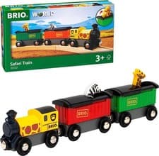 Image of Brio World Safari Train For Kids