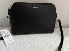Image of DKNY Bryant Dome Crossbody Bag Black brand new genuine