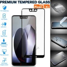 Image of Genuine TEMPERED GLASS Screen Protector Covers for Google Pixel 3 XL