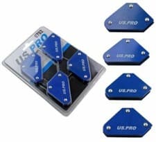 Image of US PRO Welding Magnet x4 10lb Small Right Angle Square Holder Soldering 6792
