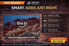 Image of Amazon Compact 32-Inch Smart TV with Alexa & Dolby Audio - Ultimate Home Theatre