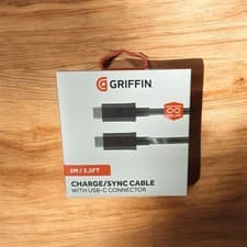 Image of Griffin Charge USB-C to USB-C Cable 1m Black