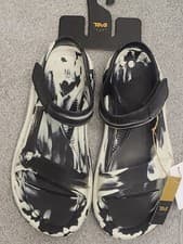 Image of Teva W Hurricane Drift Sandal Women Size 7 White/Black