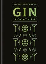 Image of The Little Black Book of Gin Cocktails: A Pocket-Sized Collection of Gin Drinks
