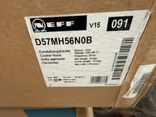 Image of Neff D57MH56N0B 70cm Wide Canopy Cooker Hood - Stainless Steel
