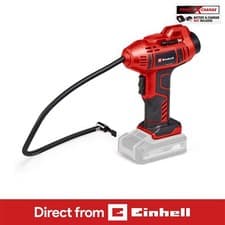 Image of Einhell Cordless Air Compressor 18V Tyre Pump Handheld 11 Bar CE-CC 18 BODY ONLY