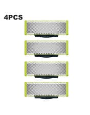 Image of 1/2/3/4 Pcs Fit For Philips Oneblade QP2520/QP2630 Replacement Blade Head Razor