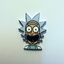 Image of Rick and Morty - Rick - Pin Badge