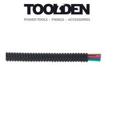 Image of Sealey CTS07200 Convoluted Cable Sleeving Split Ø7-10mm 200m