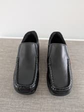 Image of Boys Kickers Fragma Slip Boys School Shoes Size UK 2.5 EUR 35