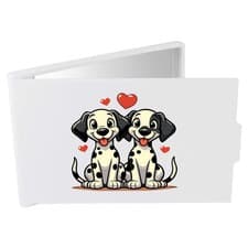 Image of 'Cute Dalmation Best Friends' Compact Makeup Mirror (CM00052110)
