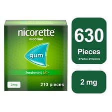 Image of Nicorette Freshmint 2mg Gum 3 x 210 - 12 Weeks* Bundle Total Gum 630