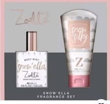 Image of Zoella Snowella Perfume &  Body Lotion Fragrance Gift Set