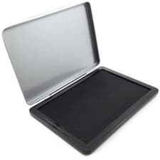 Image of Q-Connect Medium Stamp Pad Black (KF25211)