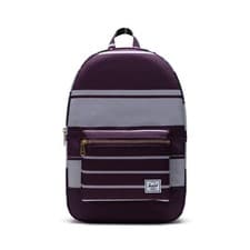 Image of Herschel Settlement Backpack - Prep Stripe Blackberry Wine RRP £60