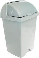 Image of Addis Eco Range 25 Litre Roll Top Bin - Light Grey