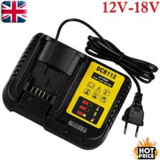 Image of Li-Ion Battery Charger Fit for DeWalt DCB112 DCB115 XR Multi Voltage 10.8v -18v