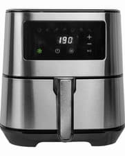 Image of SIA SAF55SS 5.5L Air Fryer Stainless Steel 1700W 8 Program Digital Touch 80-200C