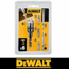 Image of DeWalt Screwdriver Bit Set 5 piece + Rapid Load Magnetic Bit Holder