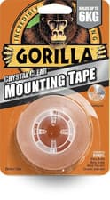Image of Gorilla Heavy Duty Mounting Tape Double Sided Weatherproof Crystal Clear Fix NEW