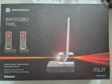 Image of home phone with answer machine