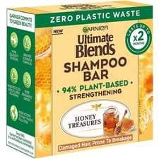 Image of GARNIER Ultimate Blends Honey Treasures Shampoo Bar for Damaged Hair 60g *NEW*