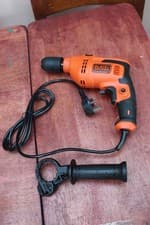 Image of Black & Decker 500W corded Hammer Drill BDHD-500GB  BNIB