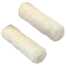 Image of Faithfull 750409R4 Medium Pile Mini Roller Refills 100mm (4in) Pack of 2