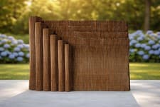 Image of Willow Cane Fence Screen Roll Garden Fencing 4m Long Panel Outdoor Screening
