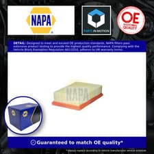Image of Air Filter fits NISSAN QASHQAI J10 1.6 07 to 13 HR16DE NAPA 16546JD20A Quality